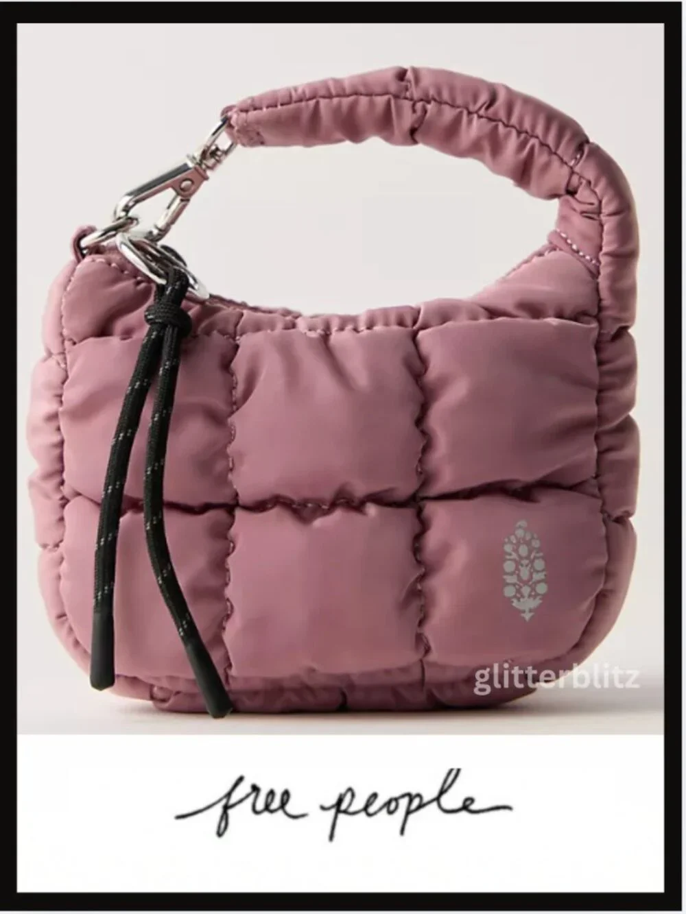 Free People Quilted Micro Pouch
